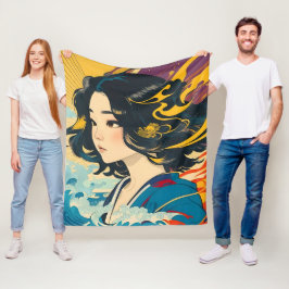 A Young Vietnamese Woman Fleecefilt