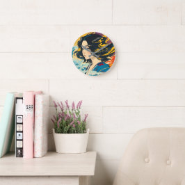 A Young Vietnamese Woman Rund Klocka