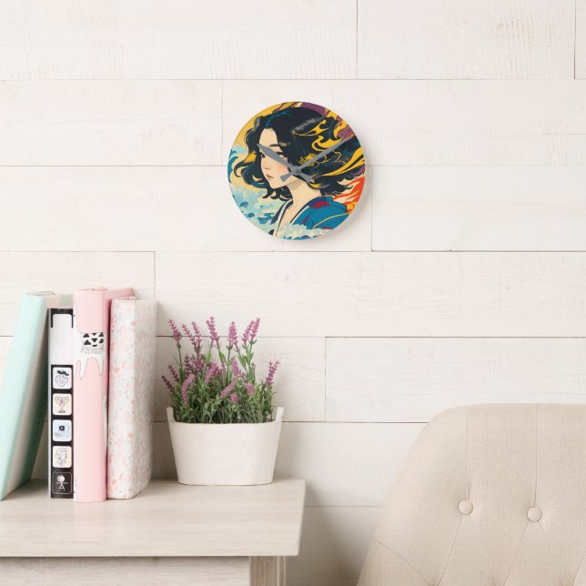 A Young Vietnamese Woman Rund Klocka (Läsesal)