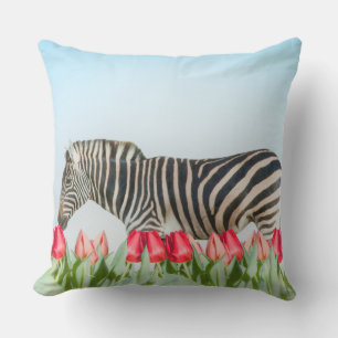 A Zebra bland tulpanerna Kudde