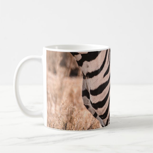 A ZEBRA ETOSHA NATIONAL PARK KAFFEMUGG (Vänster)
