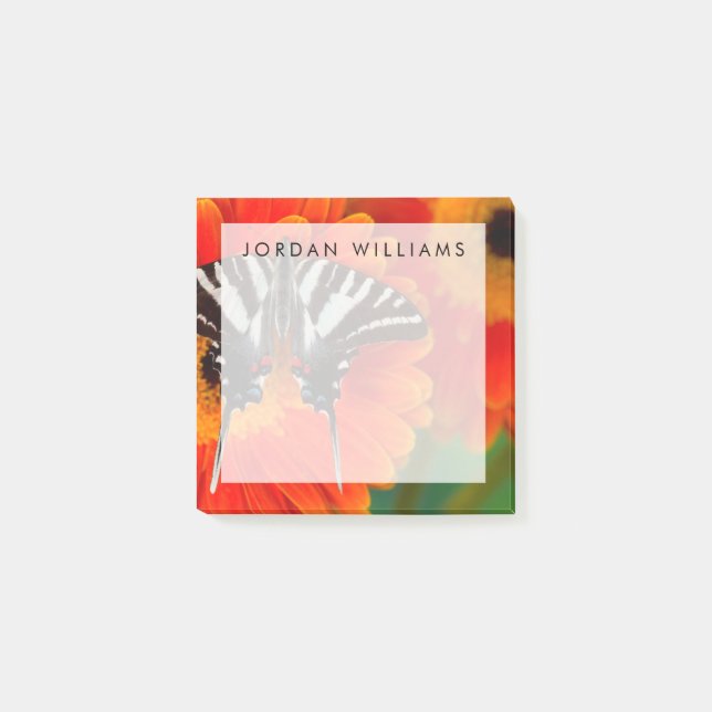 A Zebra Swallowtail Butterfly Post-it Block (Framsida)