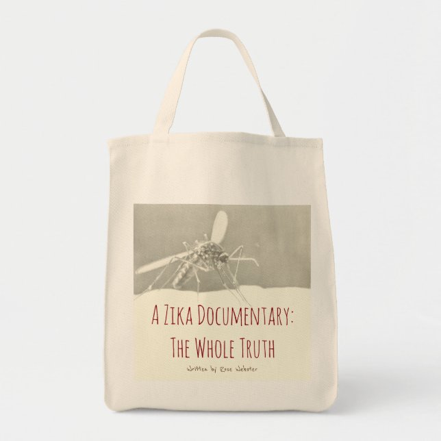A Zika-dokumentär Bag by RoseWrites Tygkasse (Framsidan)