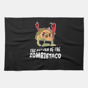 a zombie taco kökshandduk