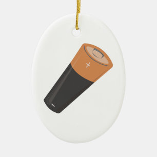 Aa-batteri Julgransprydnad Keramik