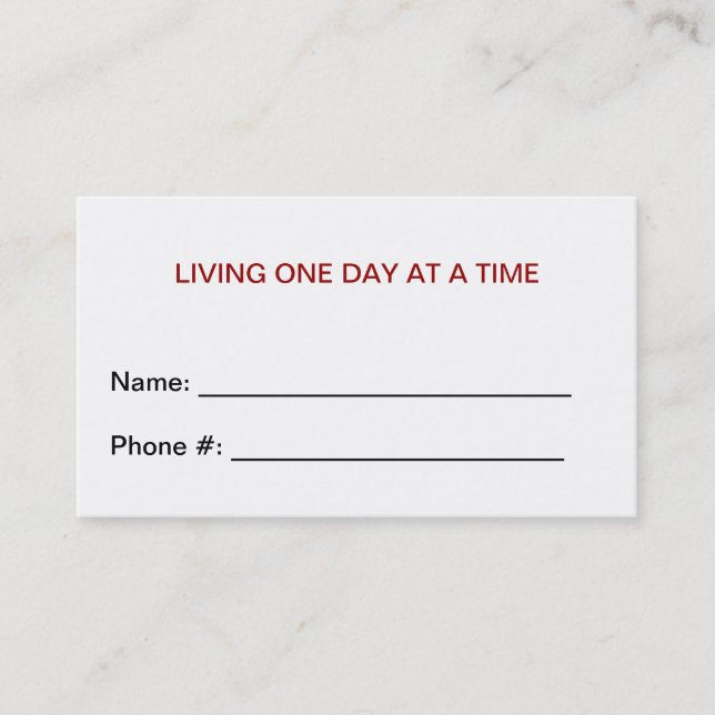 Aa-gemenskapkort Visitkort (Framsida)