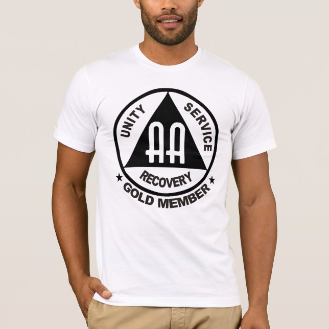AA-GULDMEDLEM TEE (Framsida)