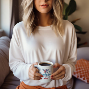 AA Roligt Wives Logotyp Coffee Mugg