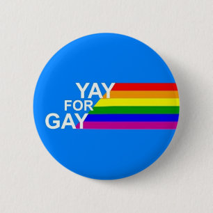 ÅÅ till Gay!Pin Knapp