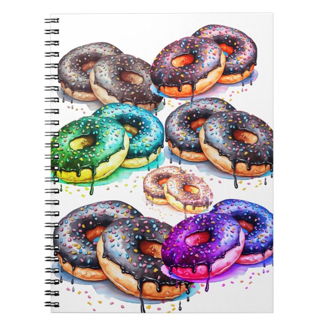 (ååå) donut anteckningsbok (Framsidan)
