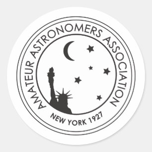 AAA Logotyp Sticker Runt Klistermärke