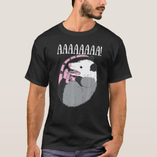 Aaaaa Screaming Possum Meme Sopor Dead Opossum T Shirt