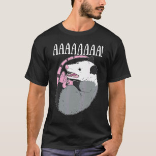 Aaaaa Screaming Possum Meme Sopor Dead Opossum T Shirt
