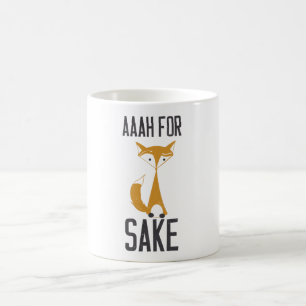 Aaaaah för rävsake! kaffemugg