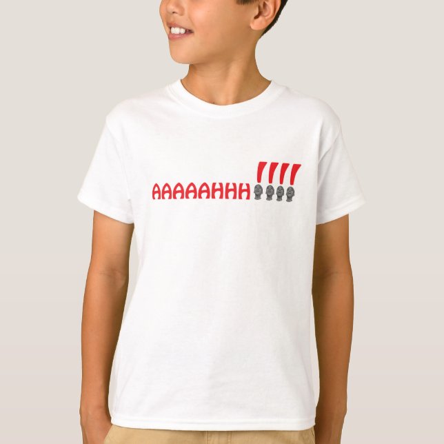 AAAAAHHH!!!! T-SHIRT (Framsida)