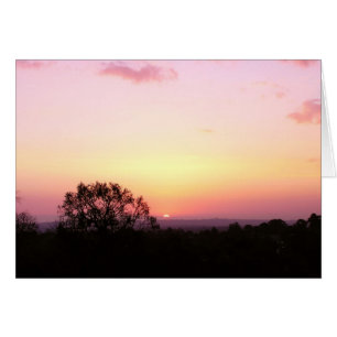 aaaFTG-SUNSET-011 Hälsningskort