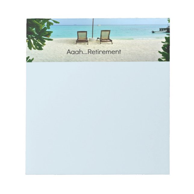 Aaah.. Pension Anteckningsblock (Framsida)