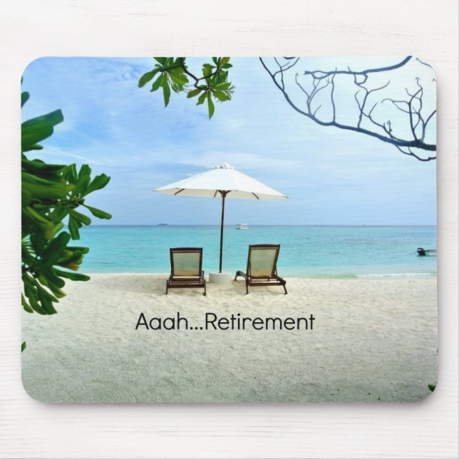 Aaah..pension, avslappning vid stranden musmatta (Framsidan)