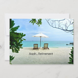Aaah..pension, Avslaxning vid stranden Kort