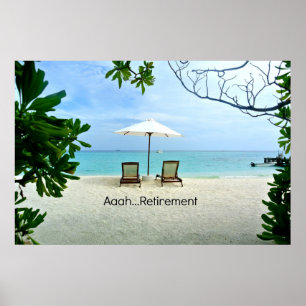 Aaah.. pension, populär design, poster