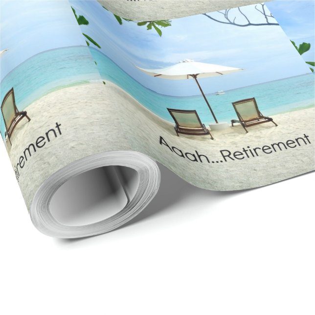 Aaah.. pension, populär design, presentpapper (Rullad Hörn)