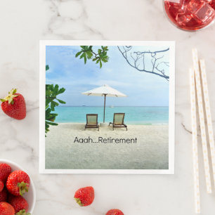 Aaah...Pensionering Pappersservett