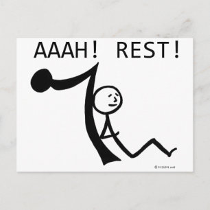 Aaah Rest! Vykort
