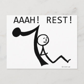 Aaah Rest! Vykort