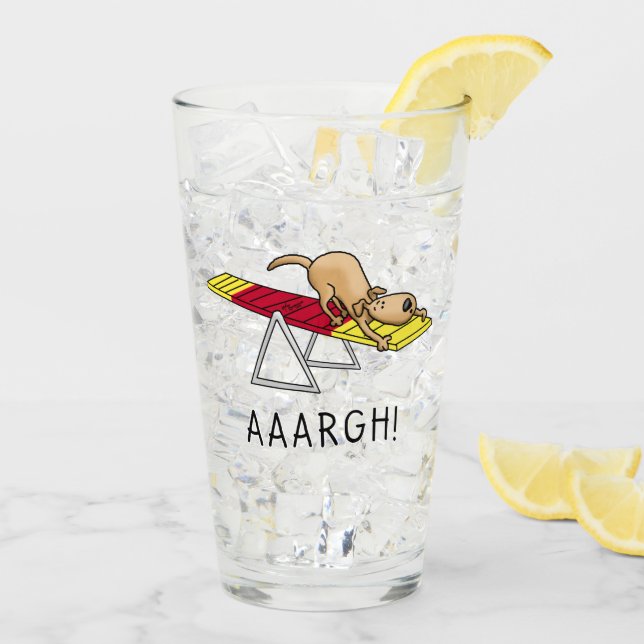 AAARGH! Rolig hund rörlighetsmätare Glaskopp (Bakside Is)