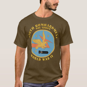 AAC 526th Bombardment Squadron WWII X T Shirt
