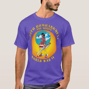 AAC 788th Bombardment Squadron WWII X T Shirt