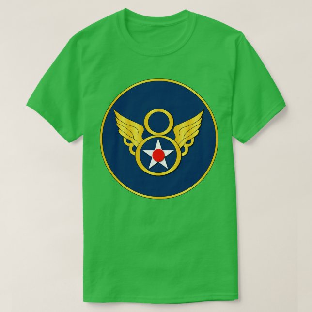 AAC 8th WWII wt Txt T Shirt (Design framsida)