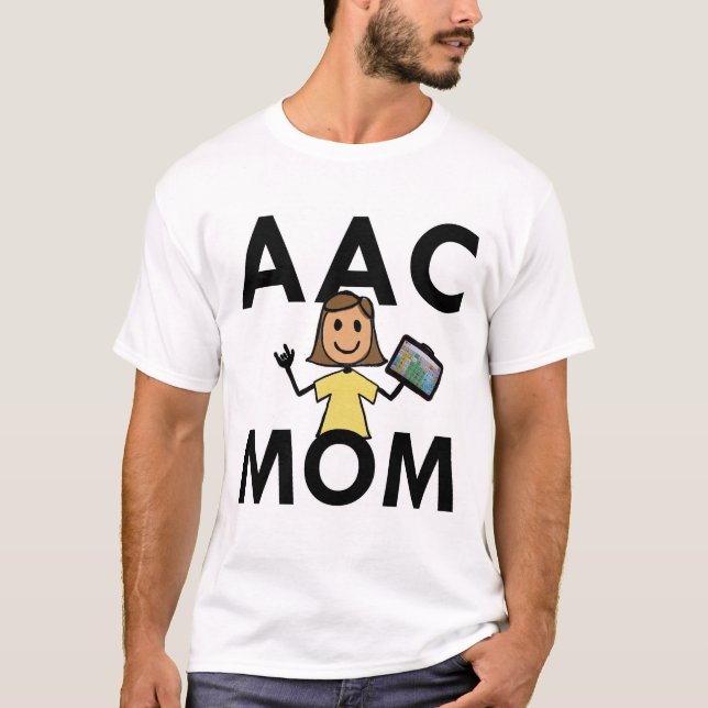 AAC-MAMMA (unisex- stilT-tröja) T Shirt (Framsida)