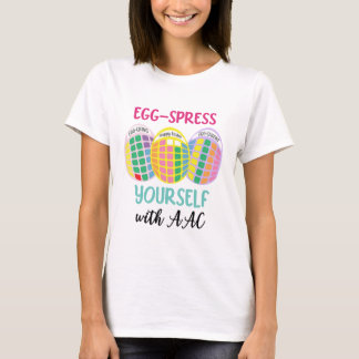 AAC-skjortan "EGG-spress you" Påskägg design T Shirt