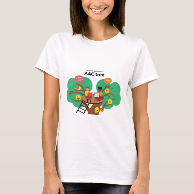 AAC träd - t-shirt (Framsida)