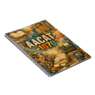 AACAT-1870 Arkivforskning Spiralanteckningsbok Anteckningsbok