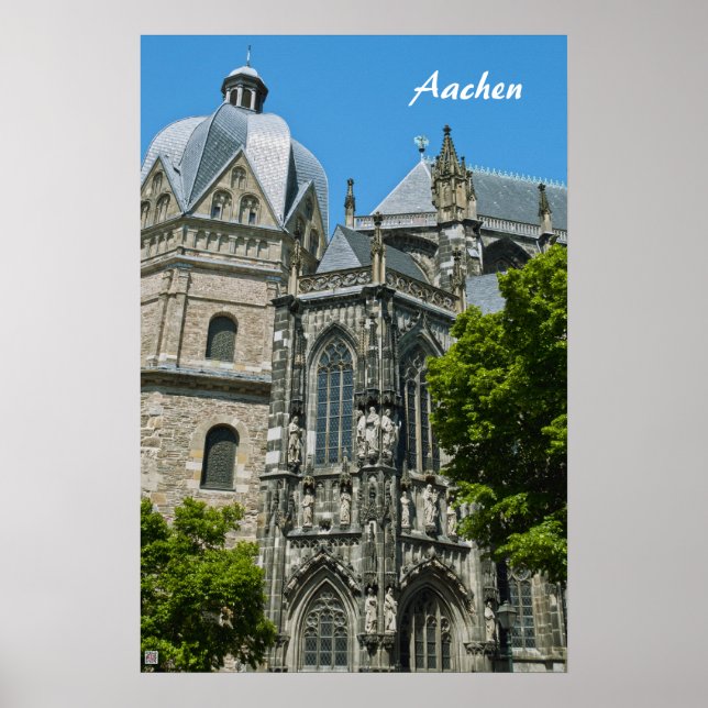 Aachen-affisch Poster (Framsidan)