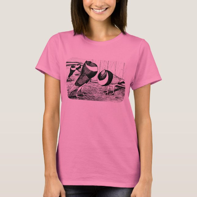 Aachen Band Cropper Pigeons Tröja (Framsida)