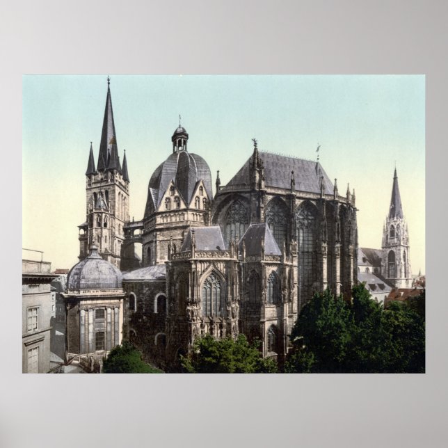 Aachen Cathedral Poster (Framsidan)