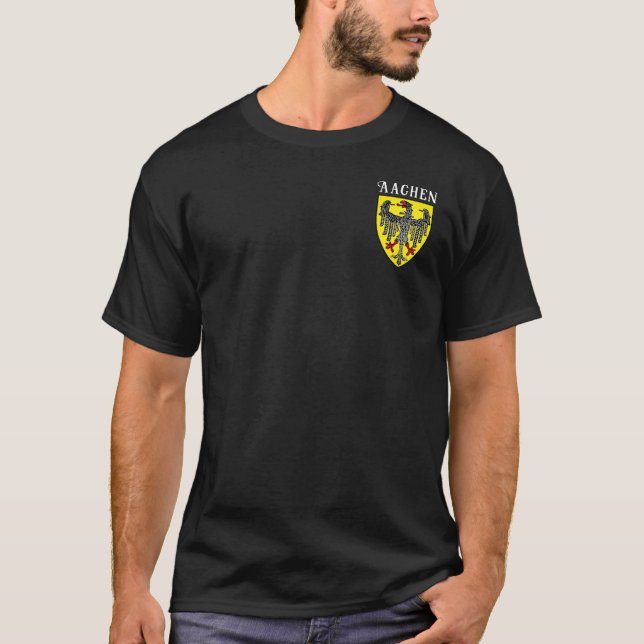Aachen coat of arms, Germany T Shirt (Framsida)
