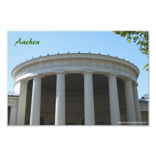 Aachen Fotoförstoring Fototryck (Framsidan)