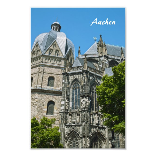 Aachen Fotoframatryck Fototryck (Framsidan)