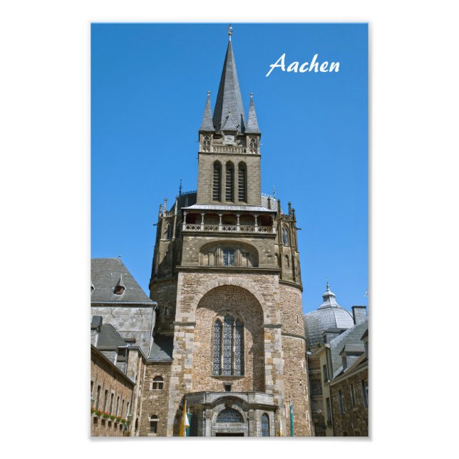 Aachen Photo Print Fototryck (Framsidan)