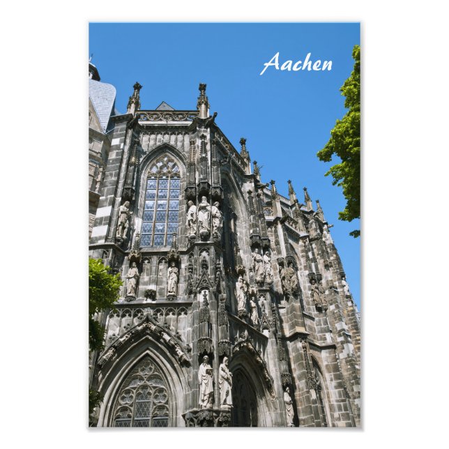 Aachen Photo Print Fototryck (Framsidan)