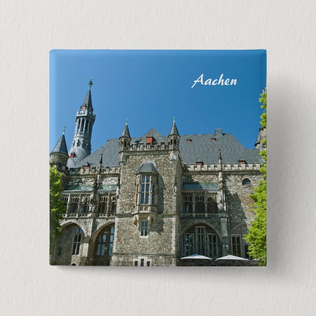 Aachen Pin Knapp (Framsida)
