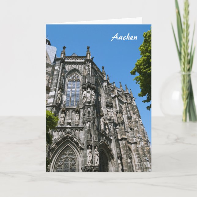 Aachen Vykort (Framsida)