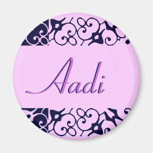 Aadi Designer Namn Magnet
