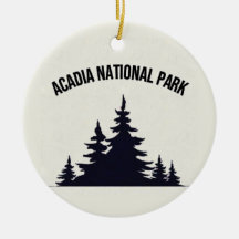 Aadia nationalpark Souvenir-julprydnad