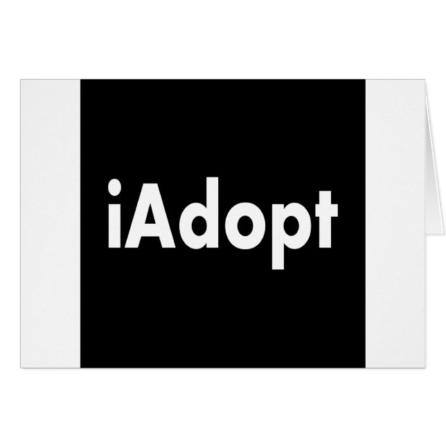 aAdopt Hälsningskort (Framsidan Horizontal)