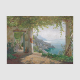 Aagaard Loggia Amalfi Italien Painting